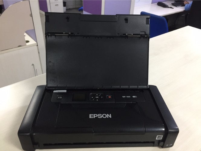 epson workforce wf-100 review: print on the go