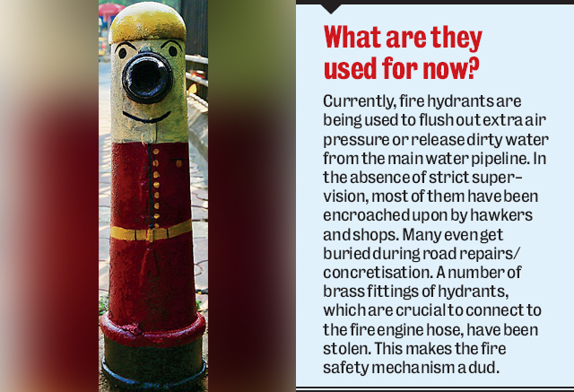 a fire hydrant in thakur village