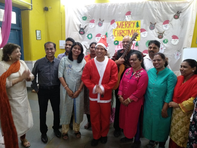 master blaster turns santa for underprivileged children