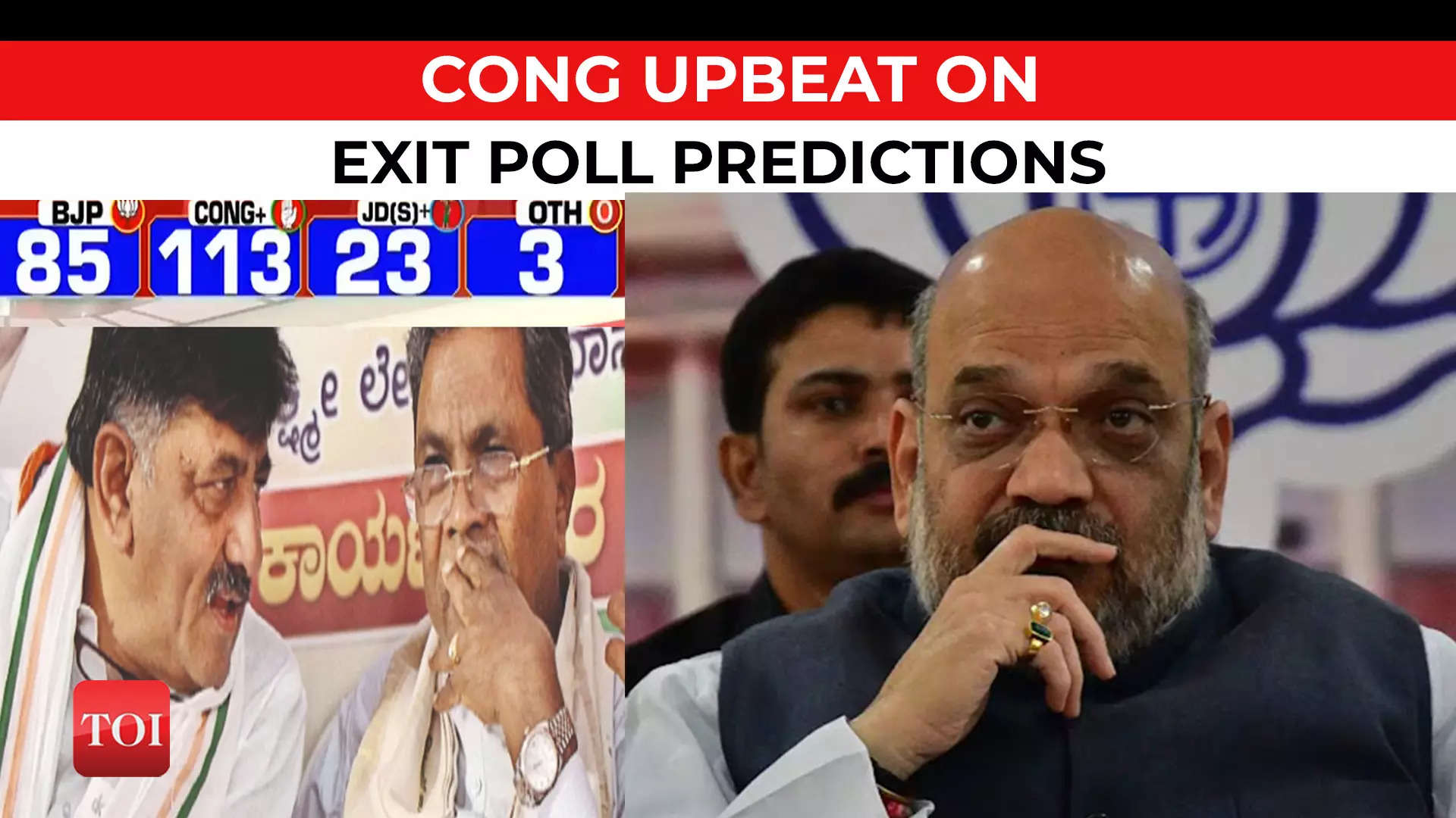 Karnataka Exit Poll Results Smiles For Congress As Pollsters Predict