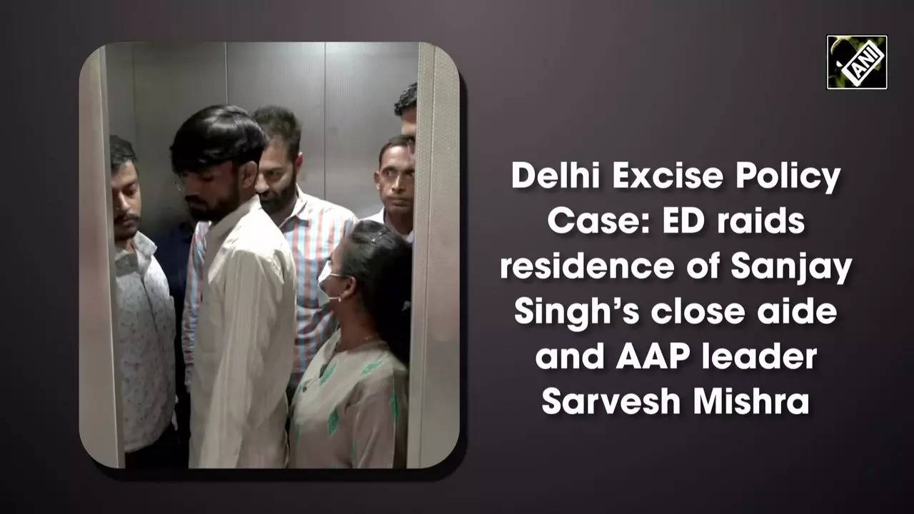 Delhi Excise Policy Case Ed Raids Residence Of Sanjay Singhs Close