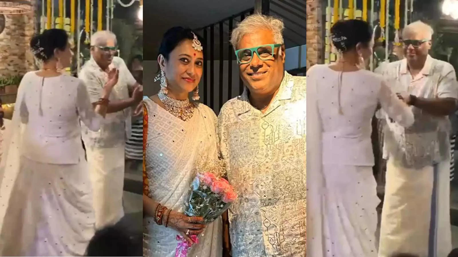 60 Year Old Ashish Vidyarthi Dances His Heart Out With 2nd Wife Rupali