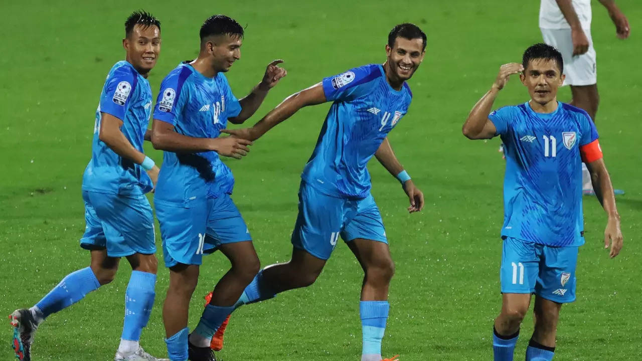 Indian Team Climbs To 100th Spot In FIFA Rankings