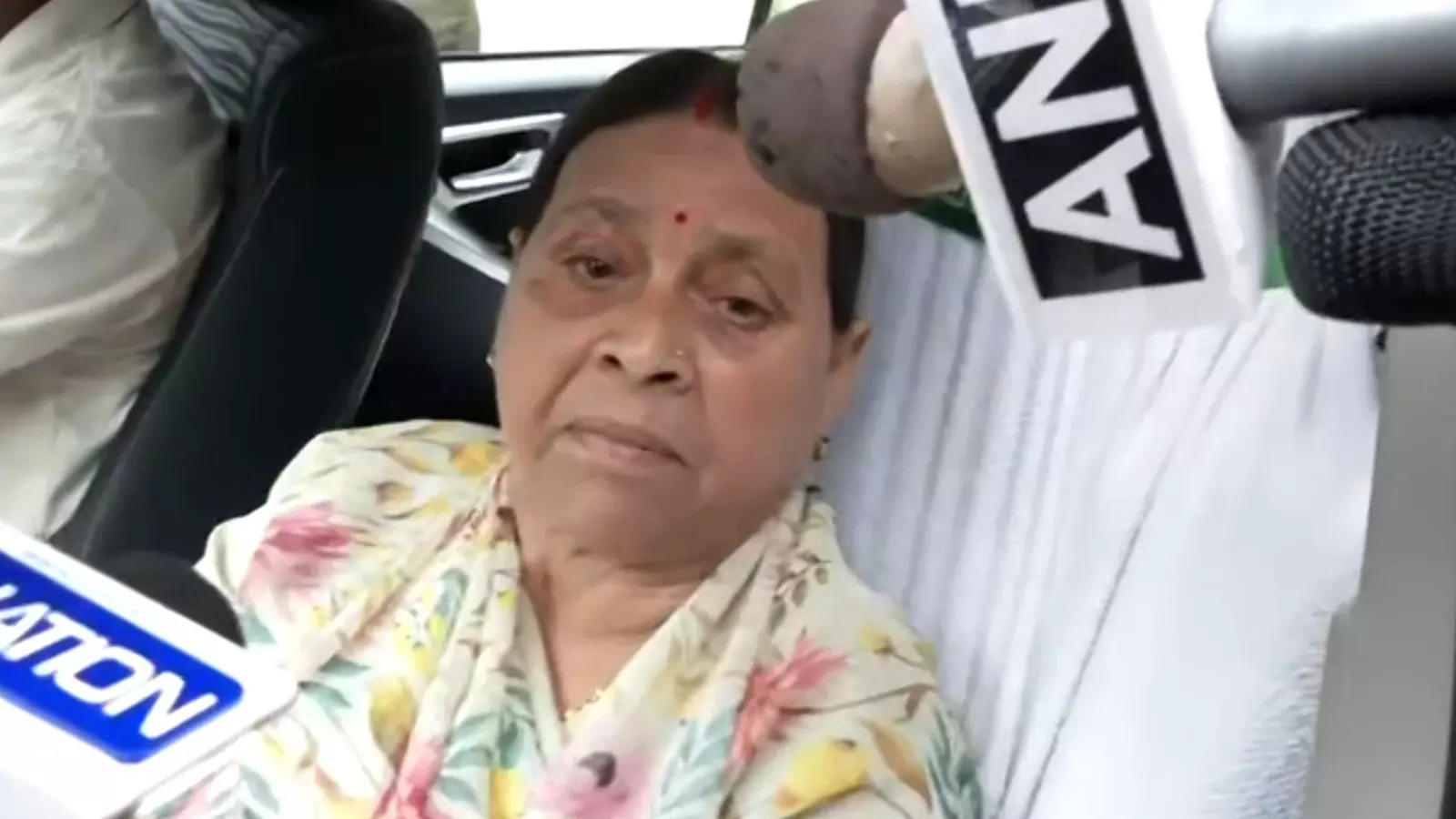 Is It Fair Rabri Devi Questions Cbi Charge Sheet Against Tejashvi