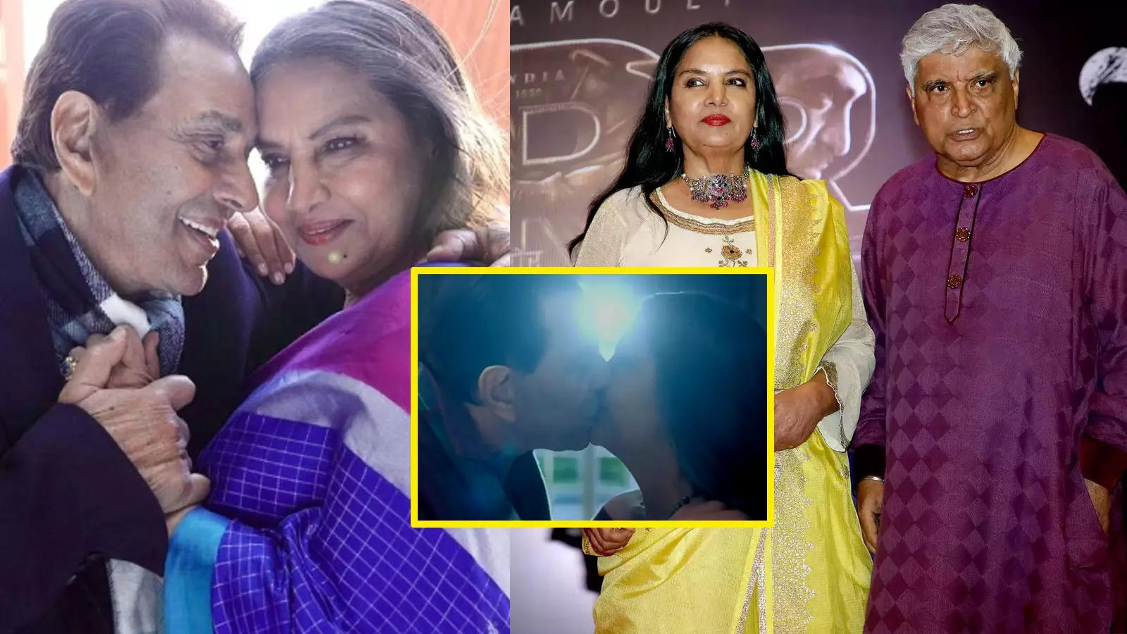 Shabana Azmi Reveals How Husband Javed Akhtar Reacted To Her Kissing