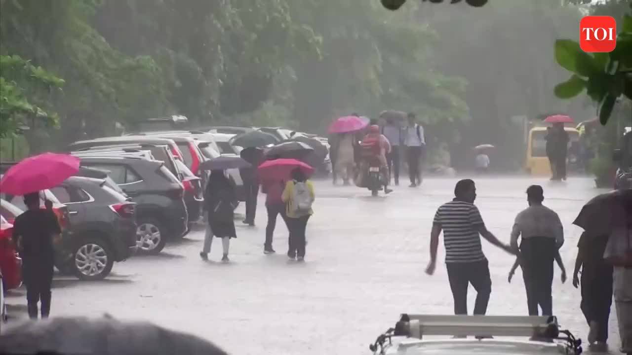 Odisha Receives Heavy Rain As Low Pressure Area Becomes Deep Depression