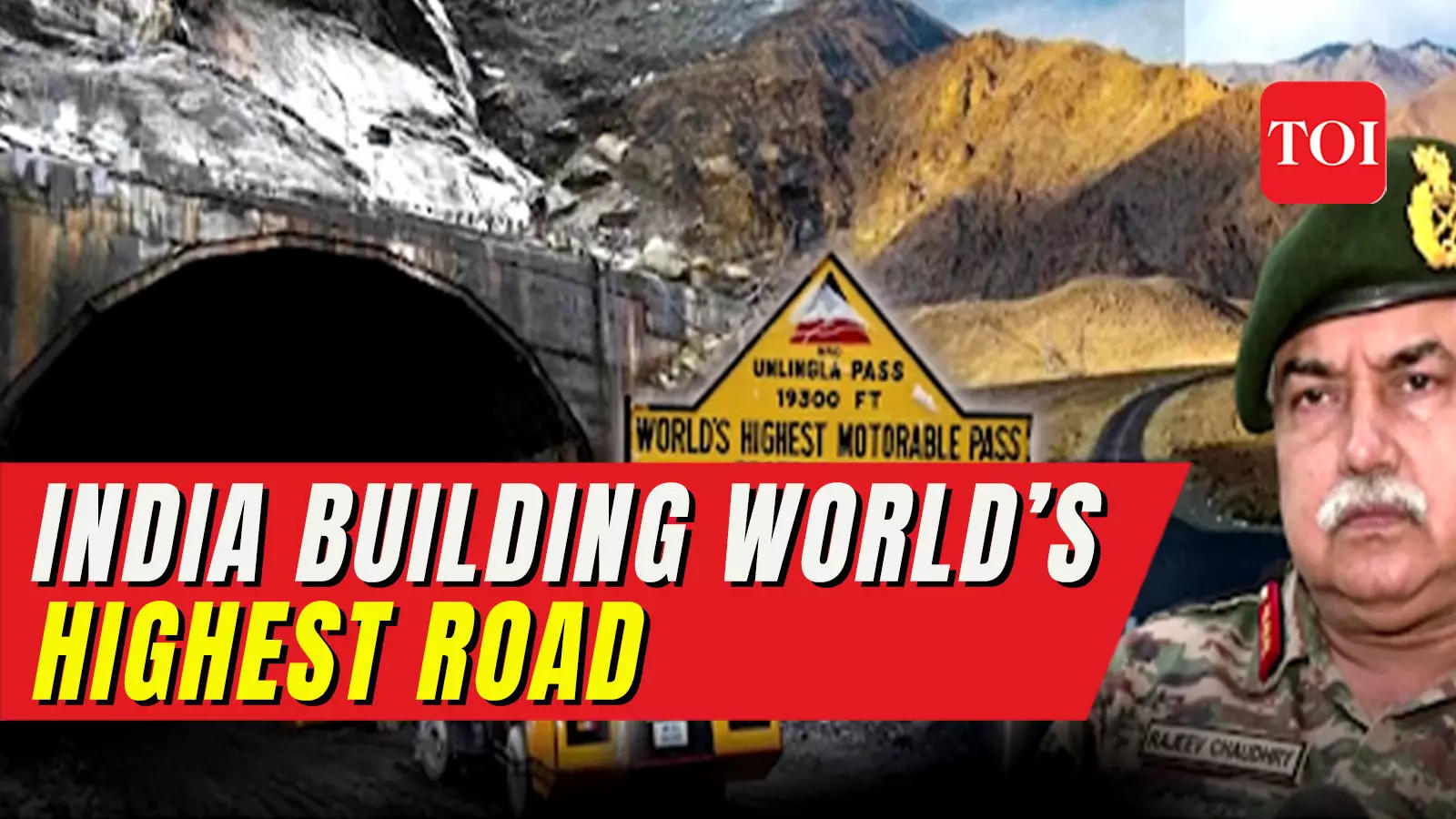 India Building Worlds Highest Road Tunnel Fighter Jet Base In