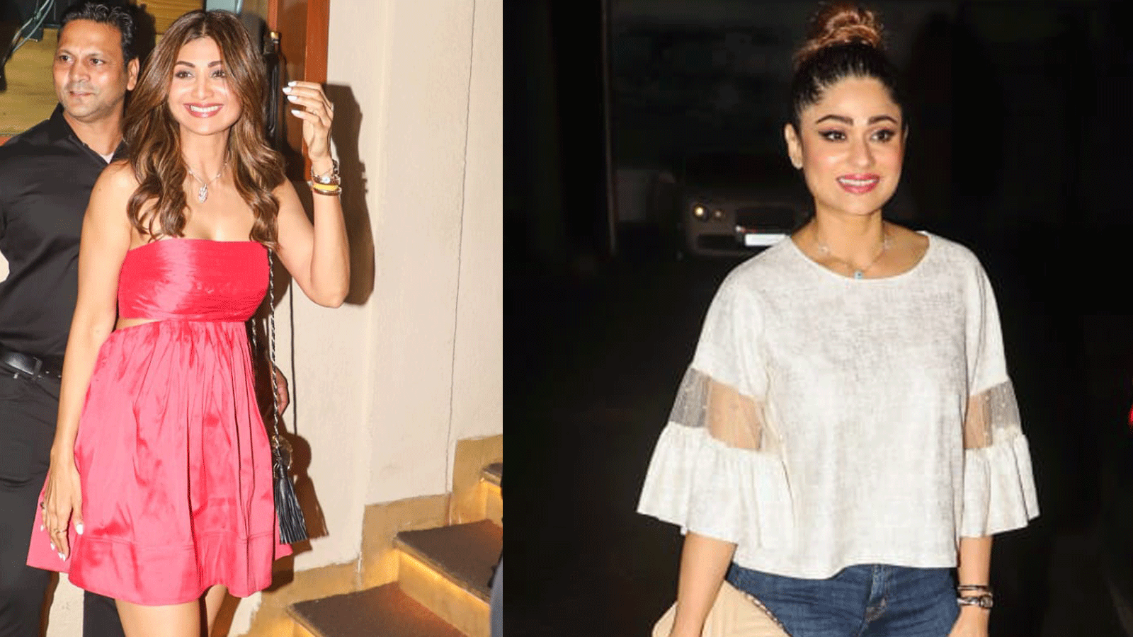 Shilpa Shetty Kundra And Raj Kundra Host A Dinner Party For Friends