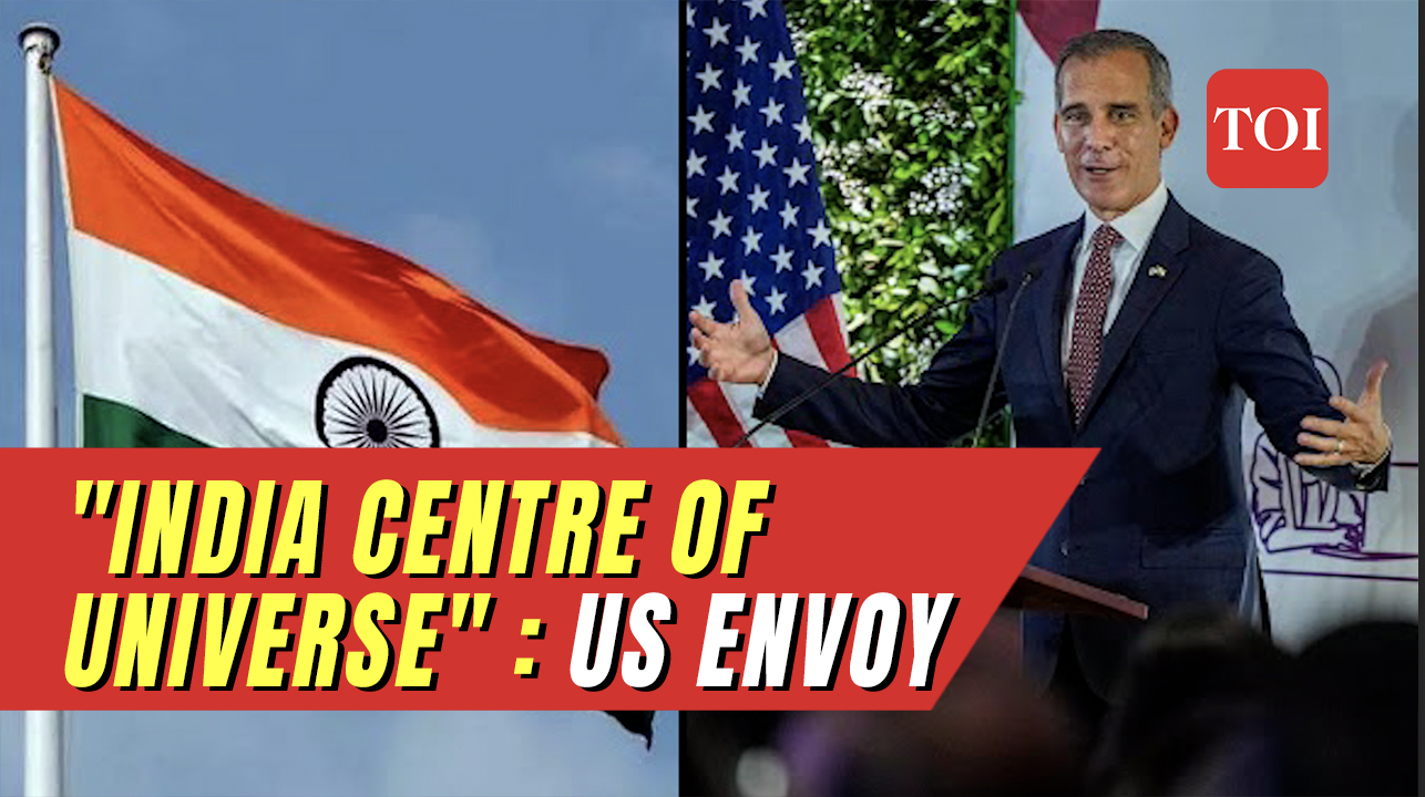 India Is The Centre Of Universe Us Envoy Eric Garcetti