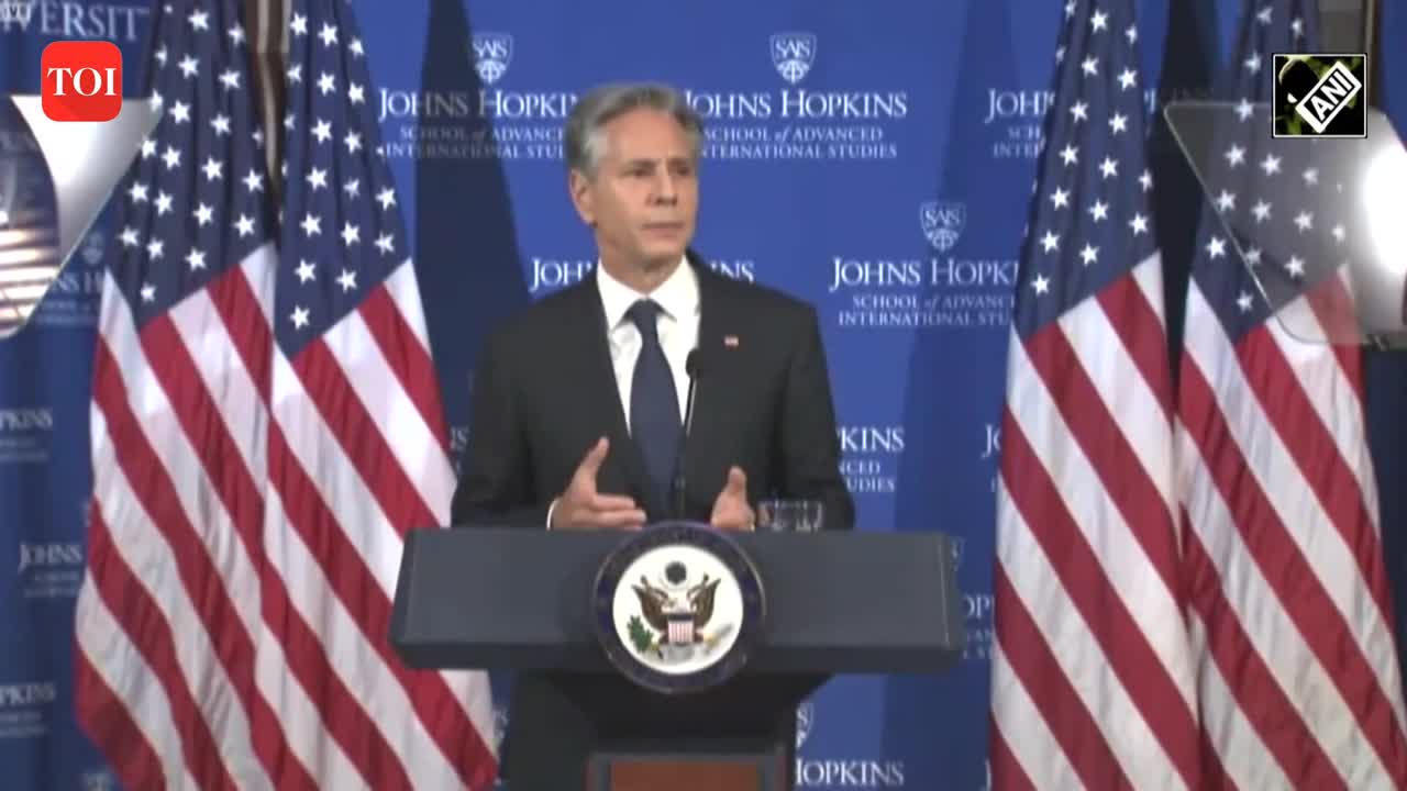 Us Secretary Of State Blinken Calls Us India Strategic Partnership