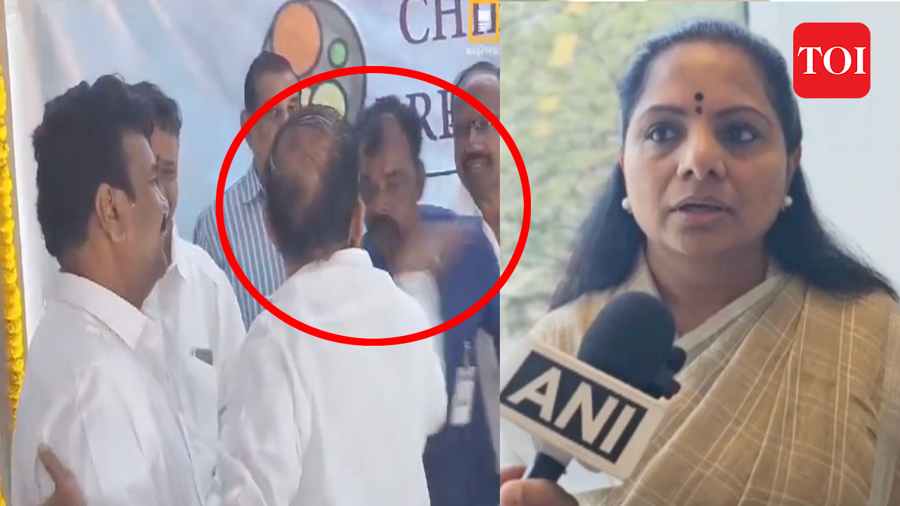 Unfortunate Brs Mlc K Kavitha On Telangana Home Ministers Viral Video