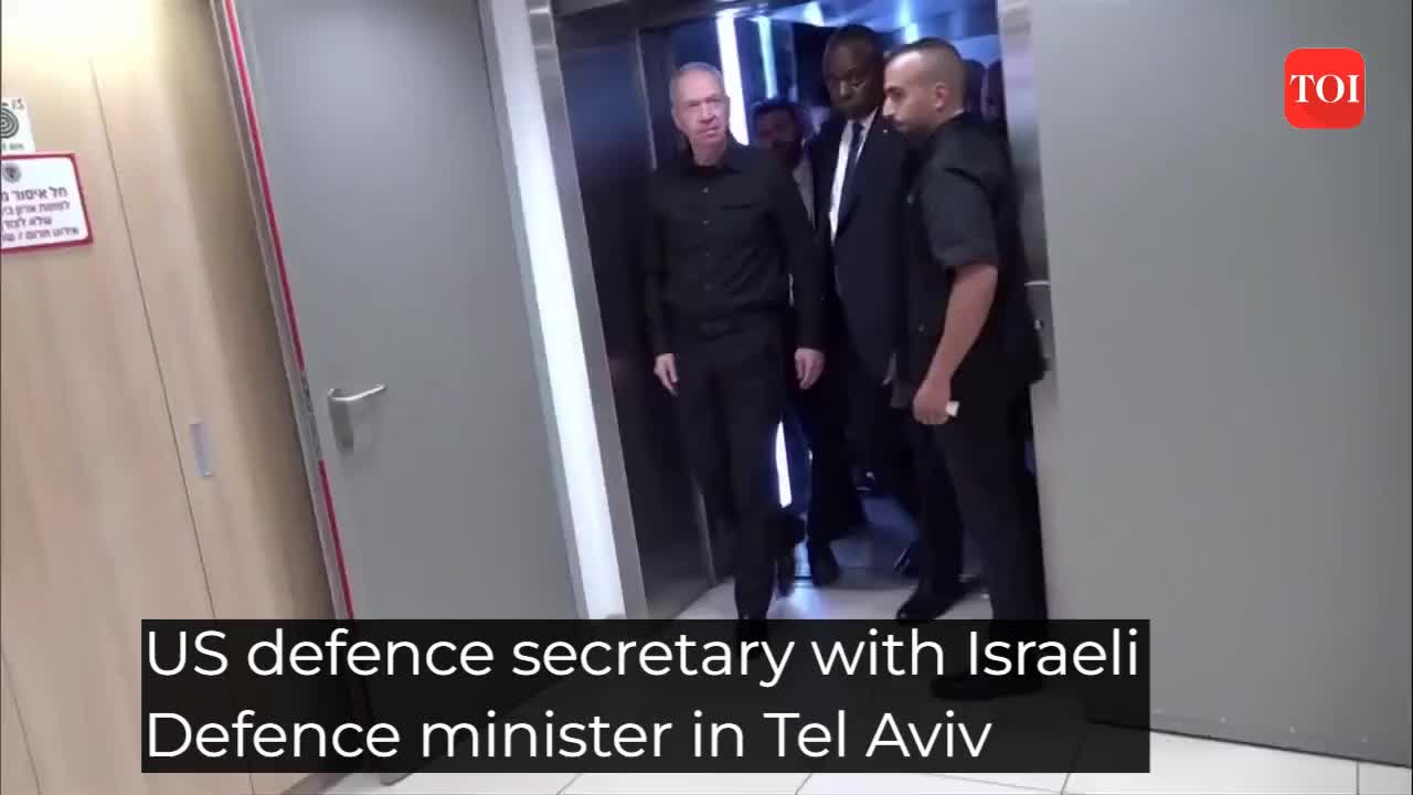 US Defense Secretary Visits Israel Reaffirms Support And Inspects