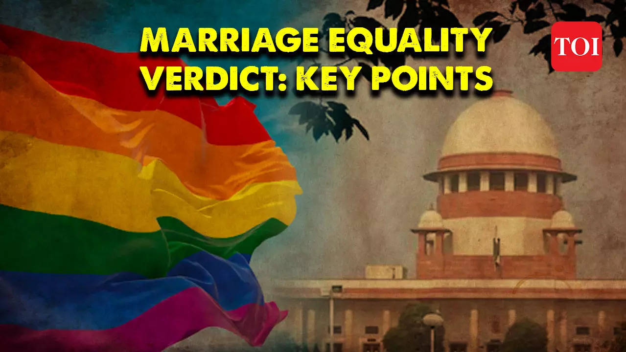 Supreme Court Refuses To Recognise Same Sex Marriage Key Points