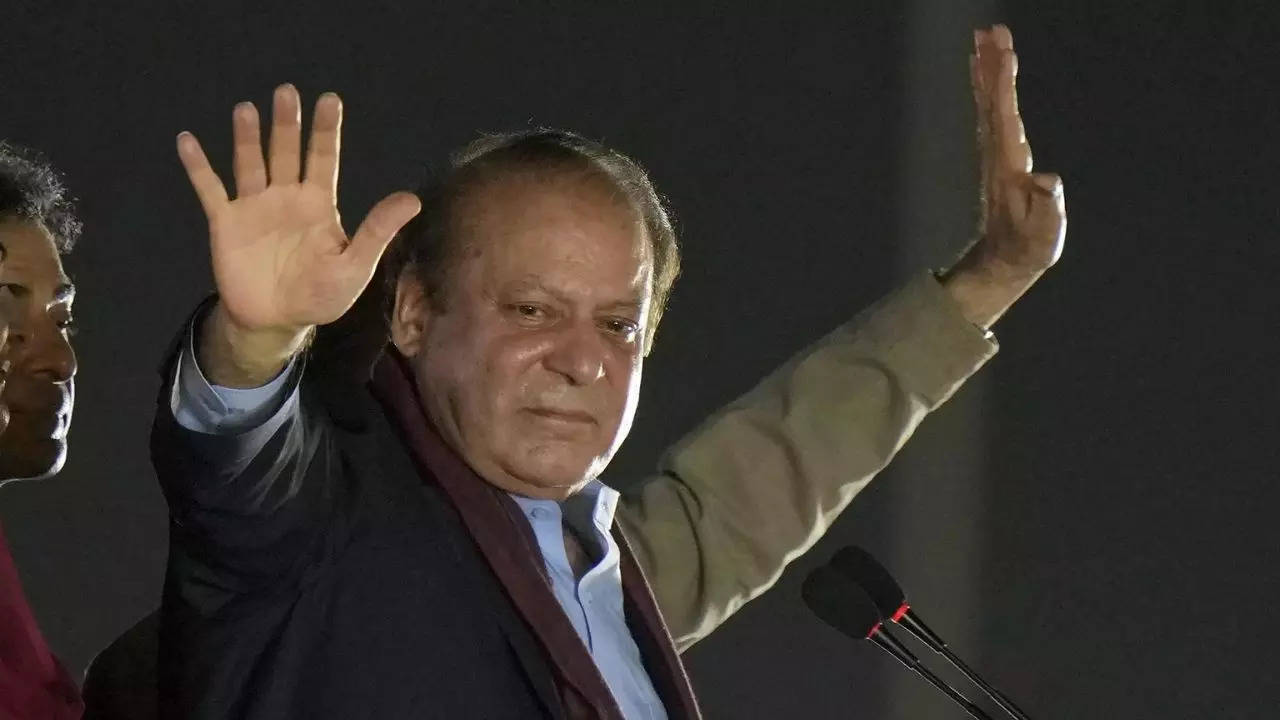 Former Prime Minister Nawaz Sharif Returns To Pakistan