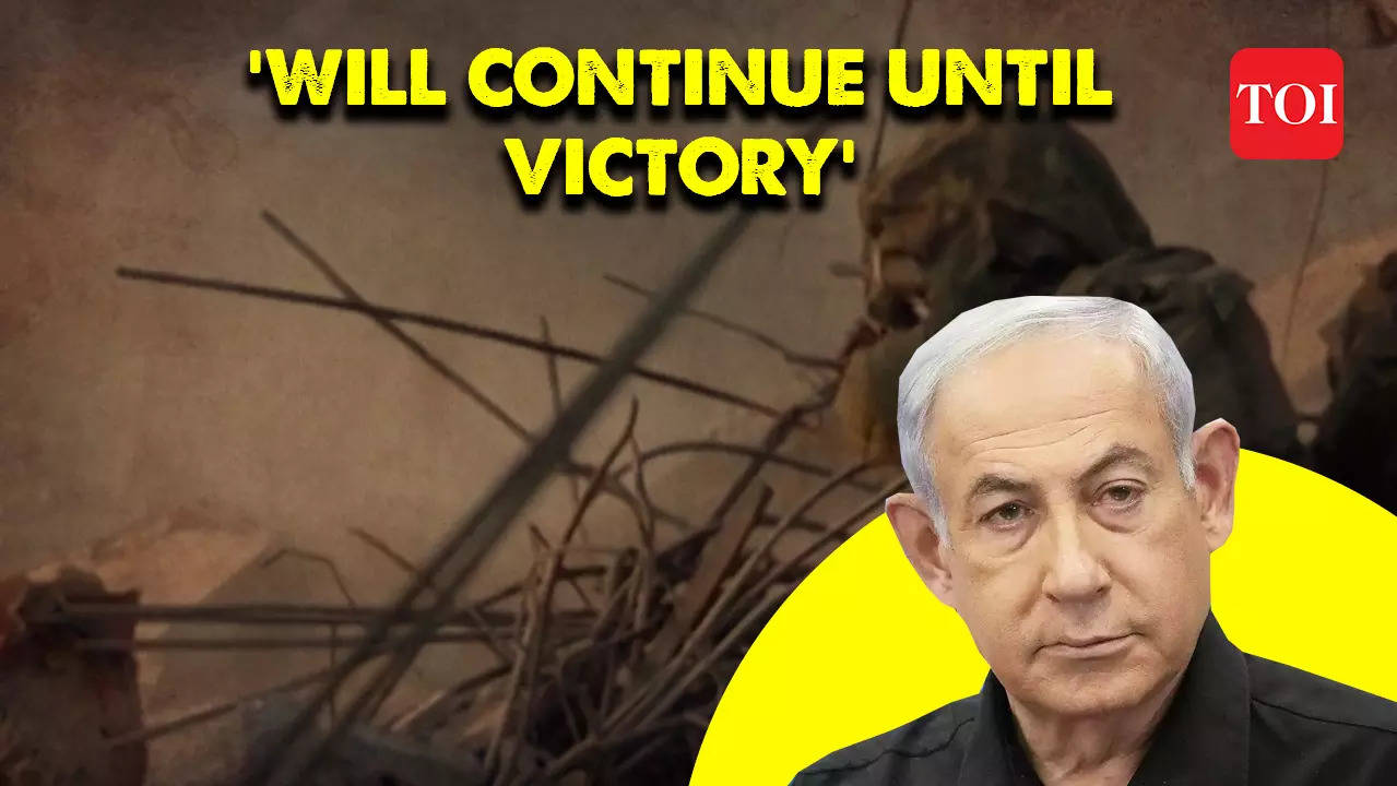 Benjamin Netanyahu Vows To Continue Israel Hamas War For Victory