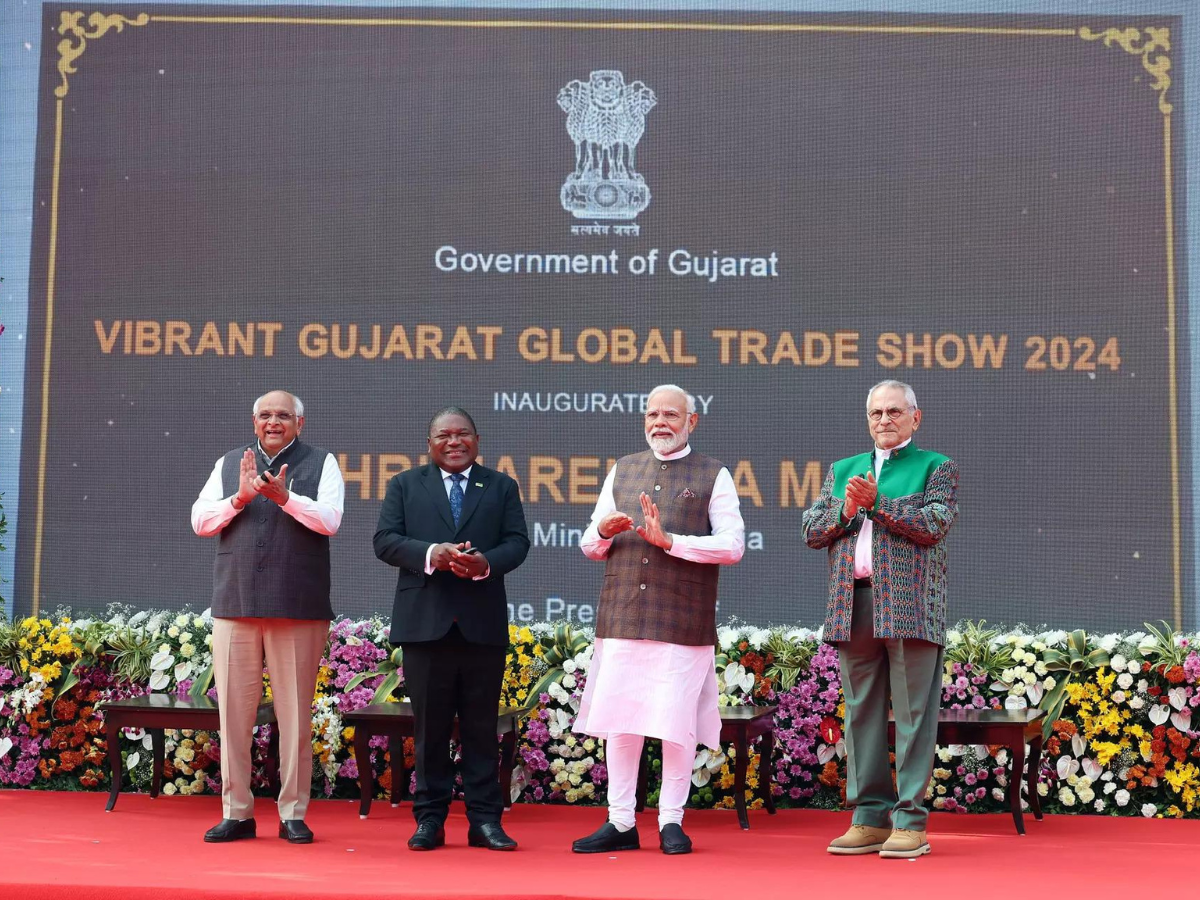 Prime Minister Narendra Modi Inaugurates Vibrant Gujarat Global Trade