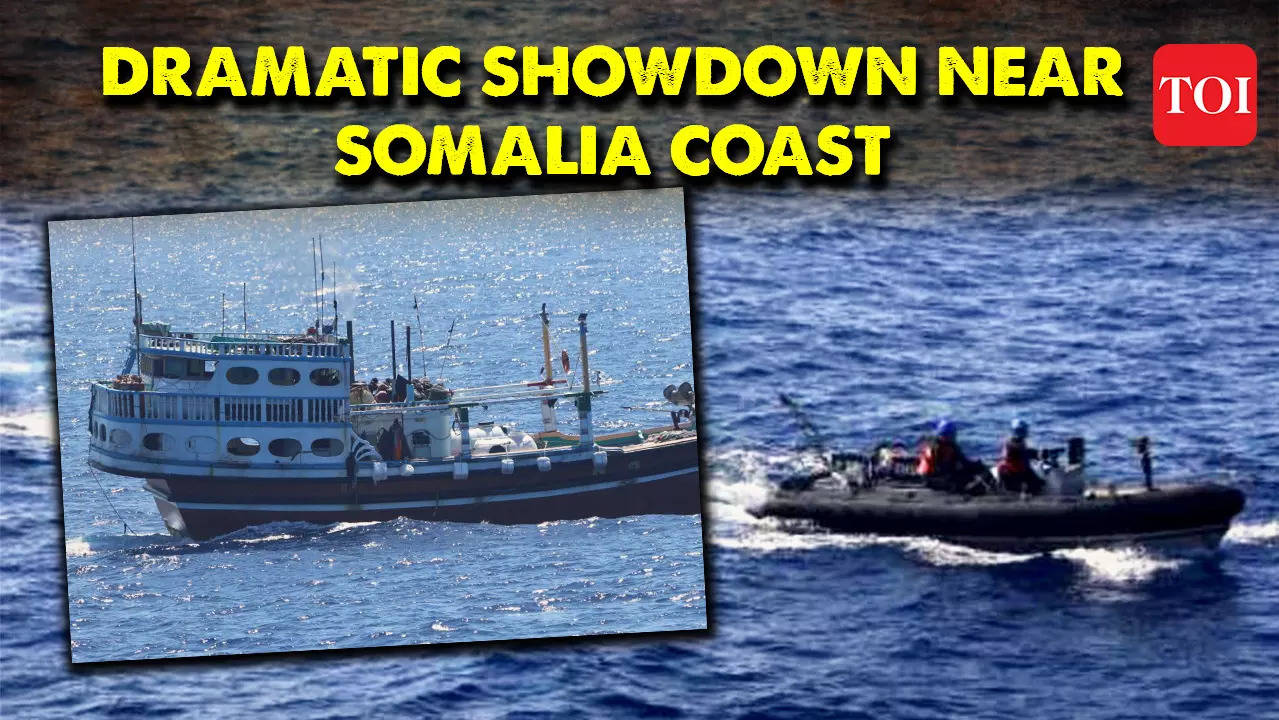 Dramatic Showdown Near Somalia Coast Indian Navy Saves Another