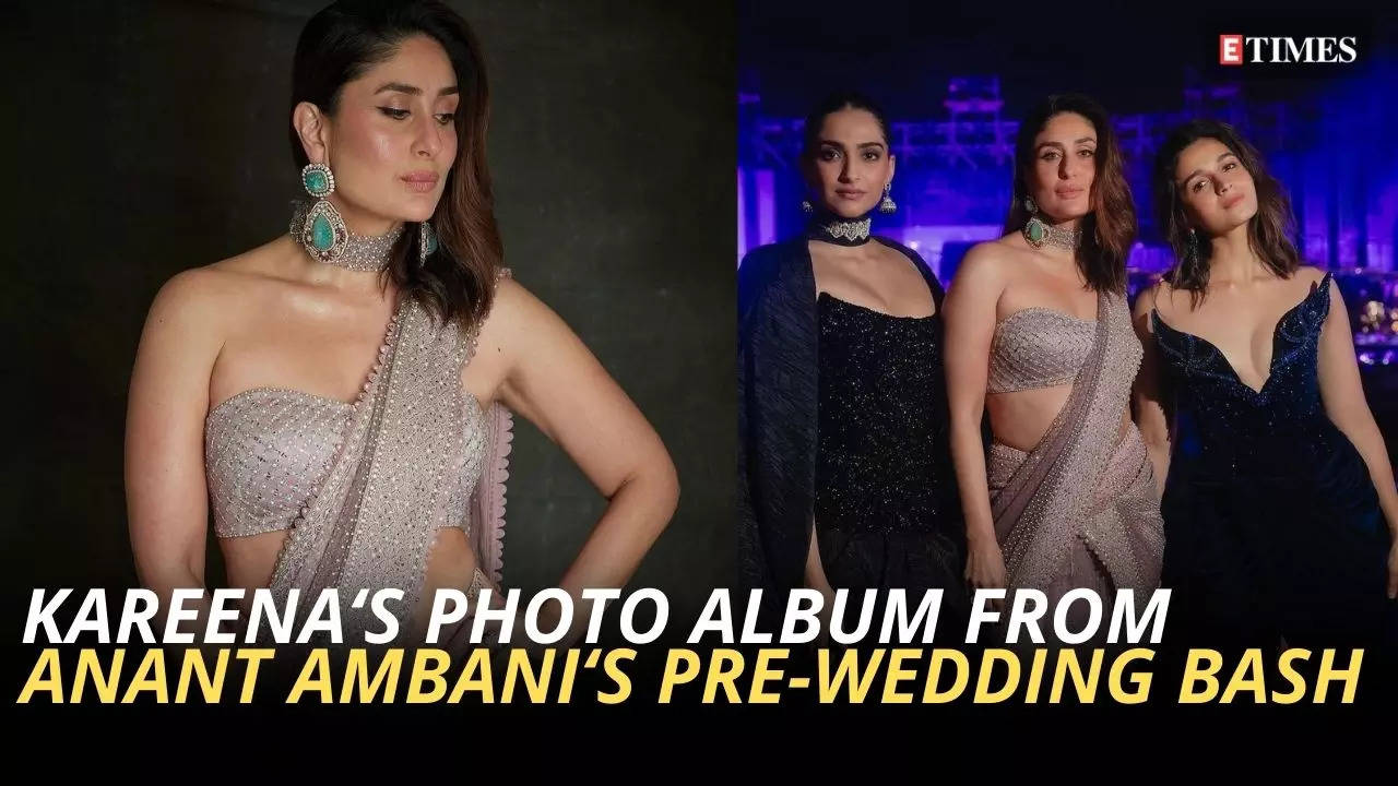 Kareena Kapoor Shares Glimpses Of Her Gorgeous Look At Anant Ambani S