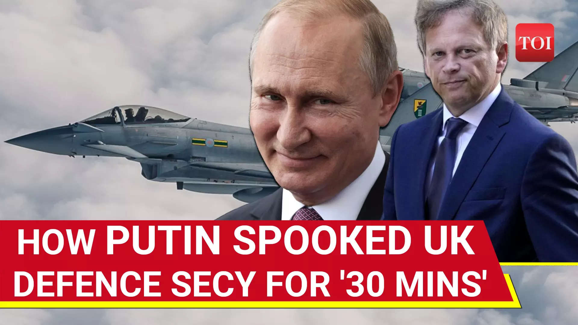 Russian GPS Jamming Strikes UK Defence Minister Grant Shapps Jet NATO