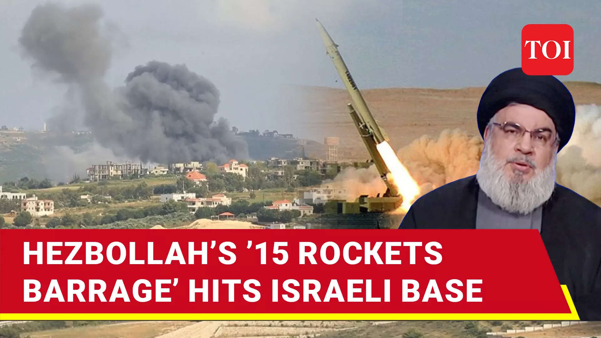 Hezbollah Launches Rocket Barrage Hits Israeli Army Outpost Hours After