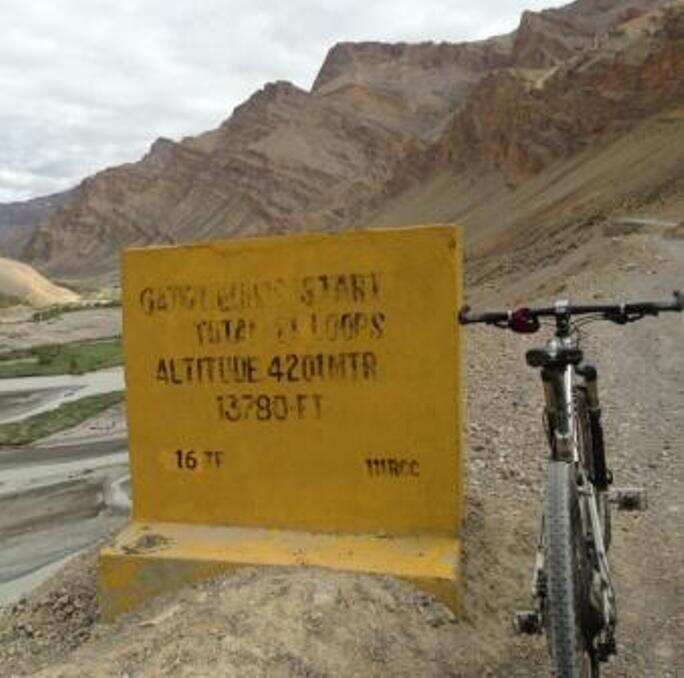 Manali to Leh: Diary from the highest bicycle ride in the world gata