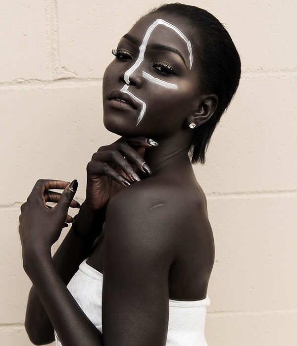 Sudanese Model Nyakim Gatwech Dubbed As Queen Of The Dark Becomes The