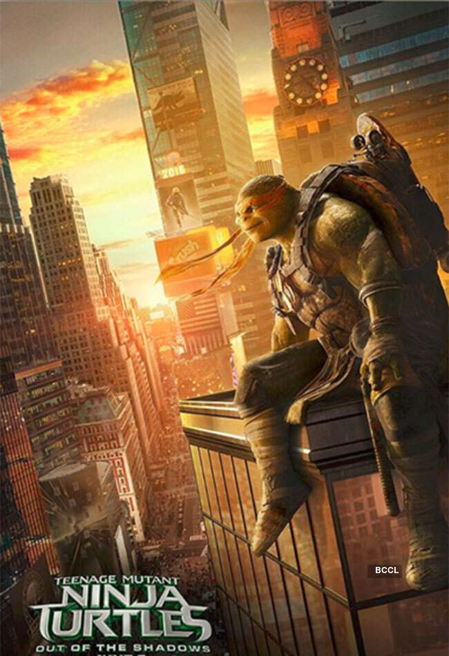 A still from Teenage Mutant Ninja Turtles: Out Of The Shadows
