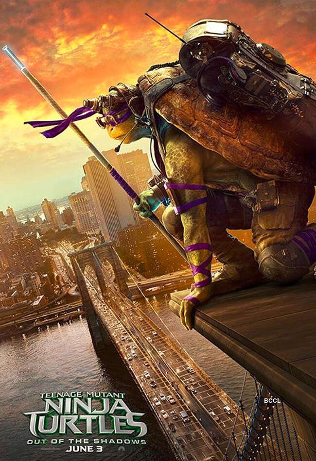 A still from Teenage Mutant Ninja Turtles: Out Of The Shadows