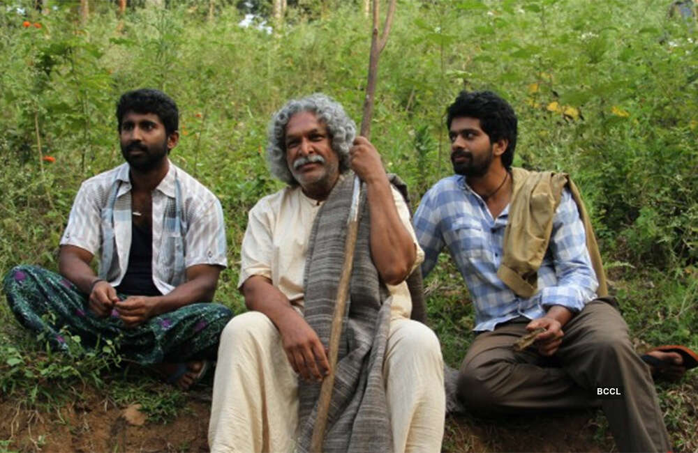 A still from Thittivasal
