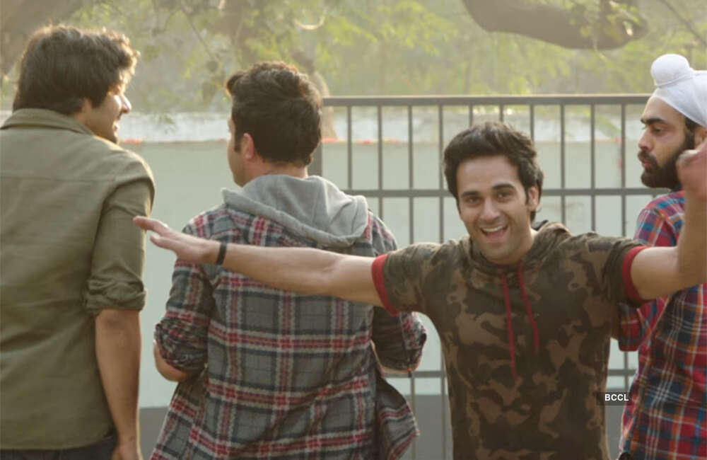 A still from Fukrey Returns