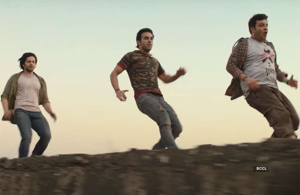 A still from Fukrey Returns