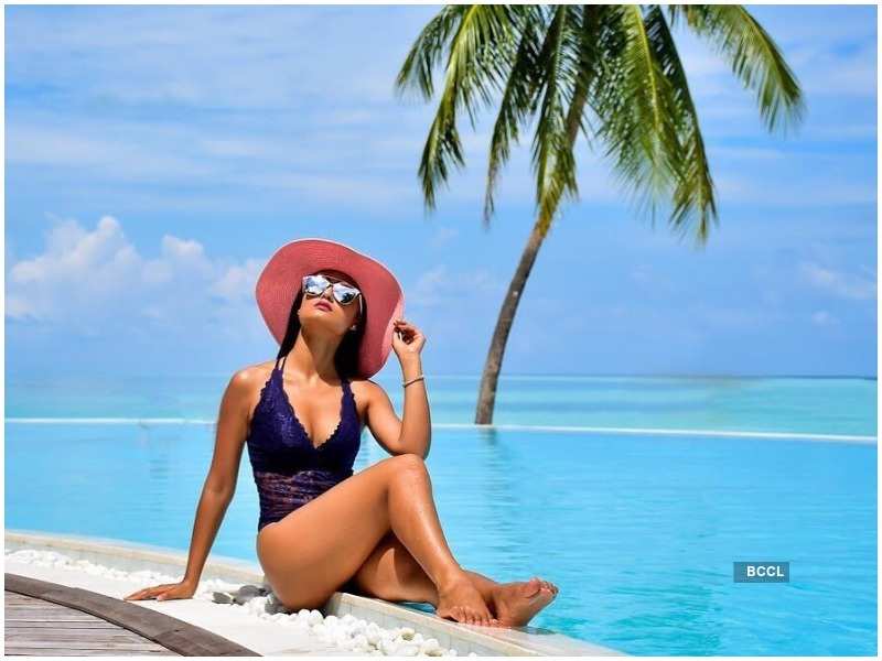 Tridha Choudhury Is The Perfect Beach Beauty In These Bikini Pics Take