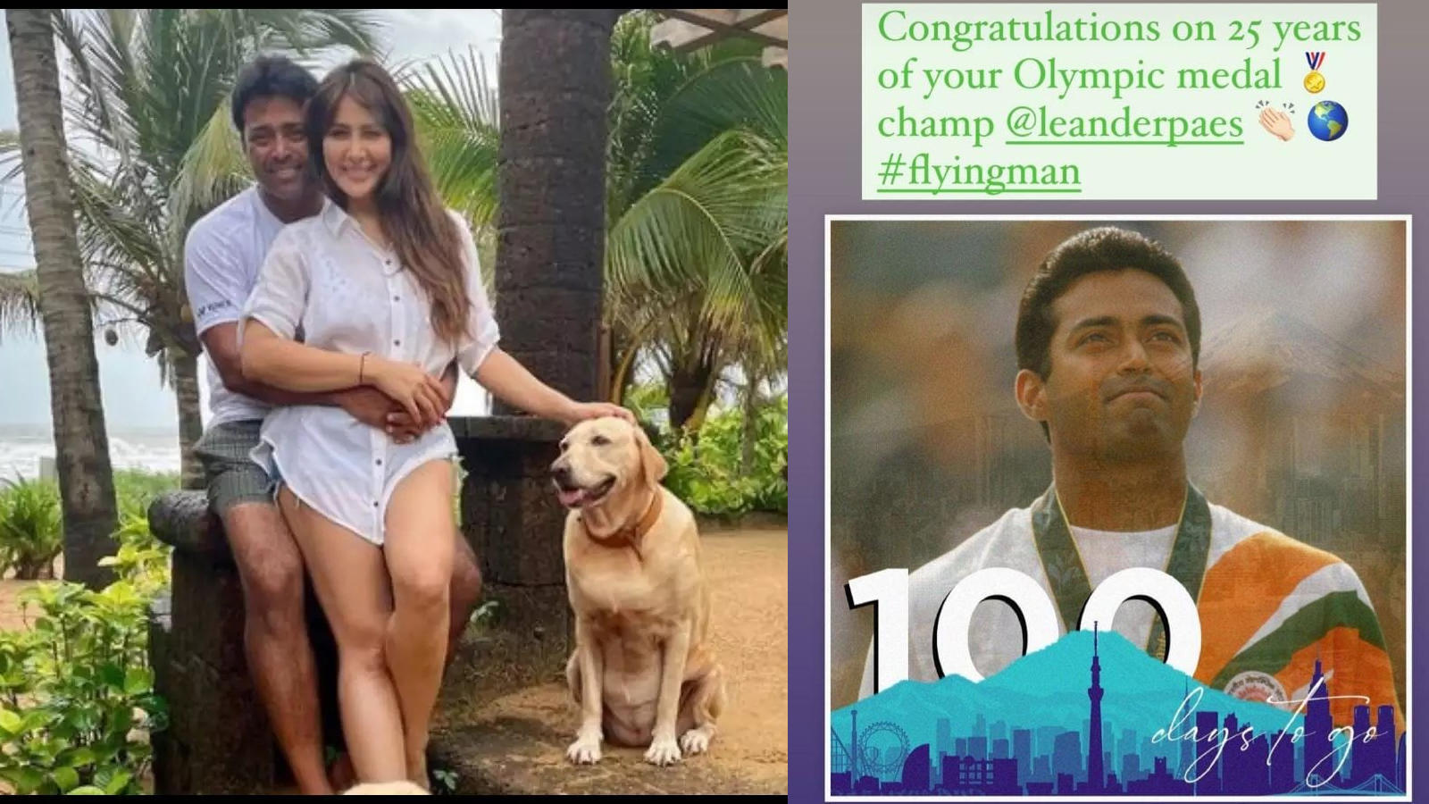 Kim Sharma Celebrates 25 Years Of Rumoured Boyfriend Leander Paes