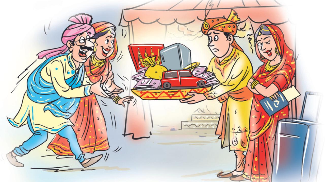 Gujarat: Grooms have to pay dowry to NRI girls