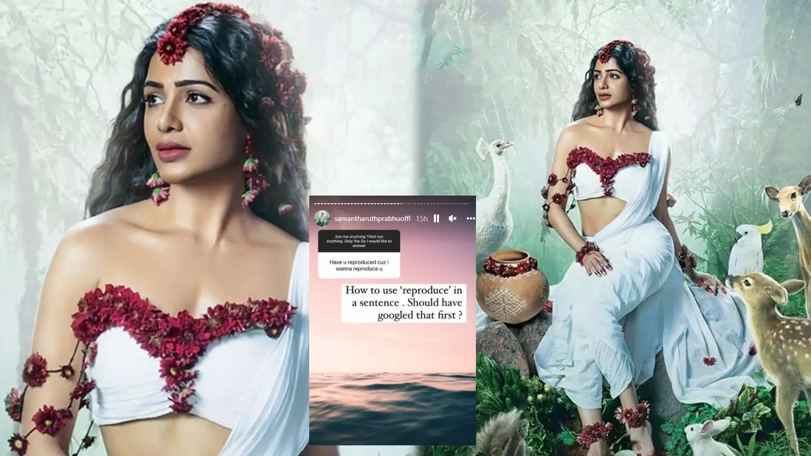 Netizen Asks Samantha Ruth Prabhu Have U Reproduced Heres How The