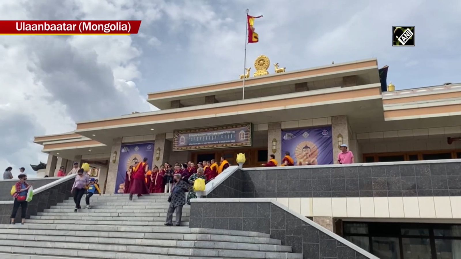 Large Number Of Mongolians Pay Obeisance To Holy Kapilavastu Relics Of