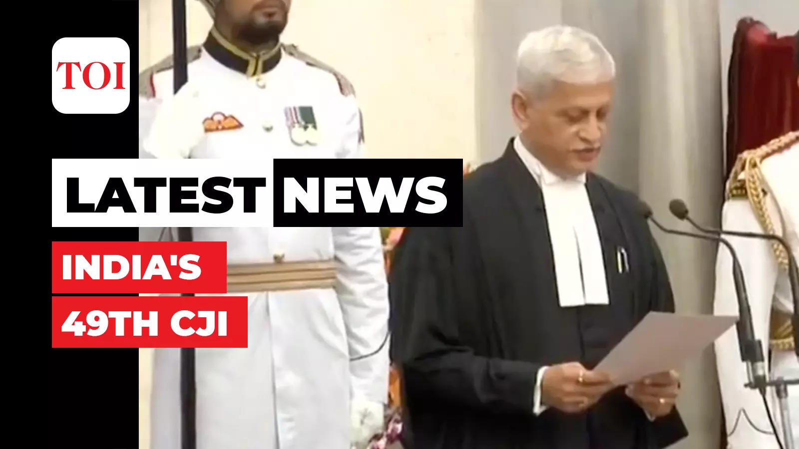 Justice Uu Lalit Takes Oath As Th Chief Justice Of India