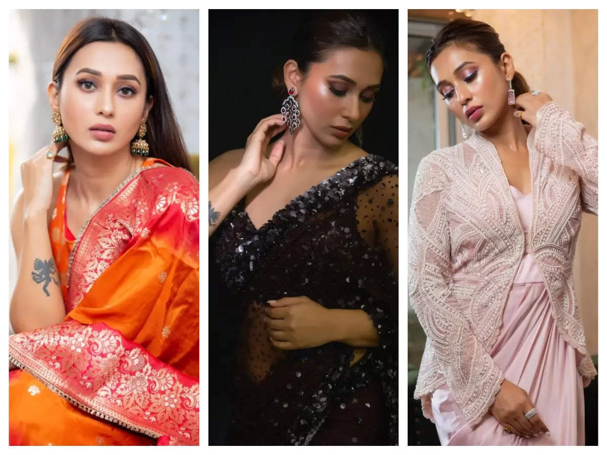 DurgaPuja2022 Mimi Chakraborty Slays Festive Fashion Goals In Her