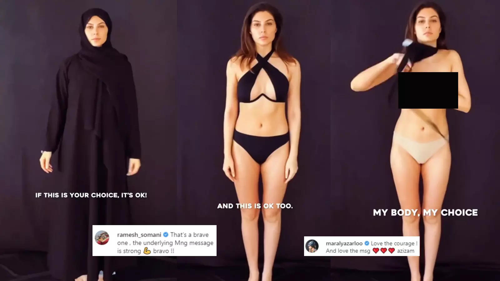 Elnaaz Norouzi Strips Clothes Video Sacred Games Famed Actress