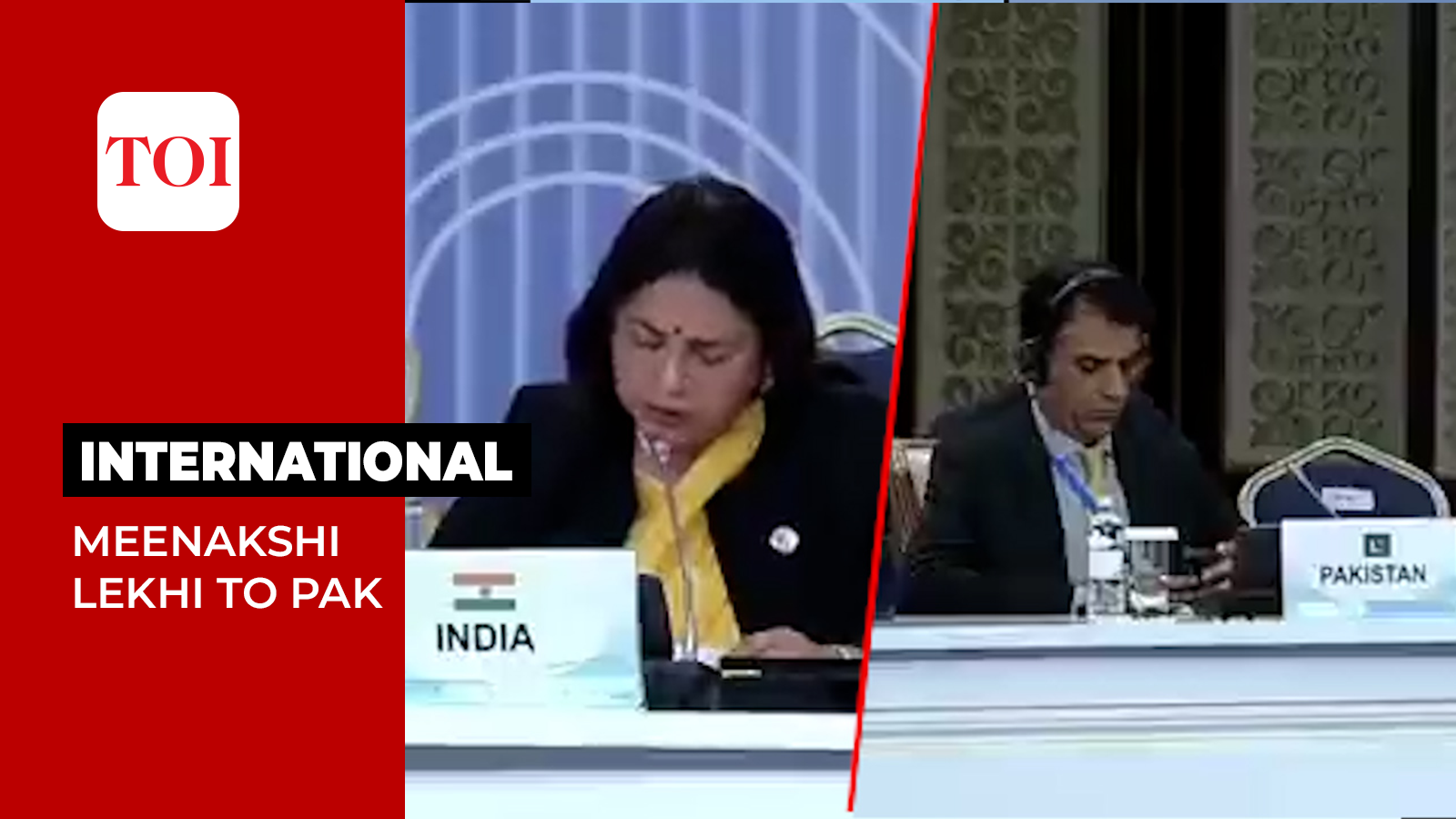 Kashmir Issue At Cica Mos External Affairs Meenakshi Lekhi Slams Pakistan