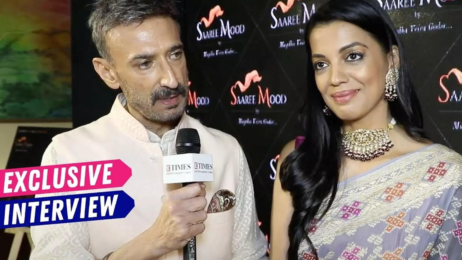 Mugdha Godse And Rahul Dev S Exclusive Chat On Saree Mood Their Age