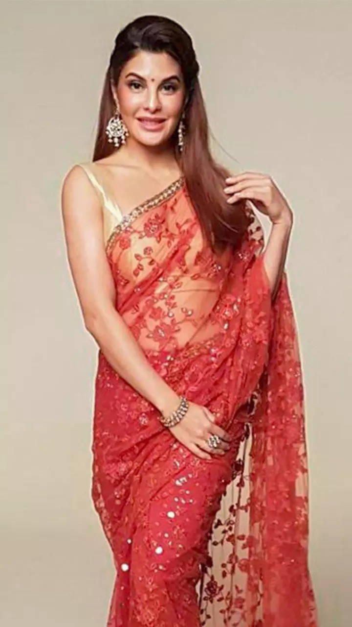 10 Best Saree Looks Of Jacqueline Fernandez 9189