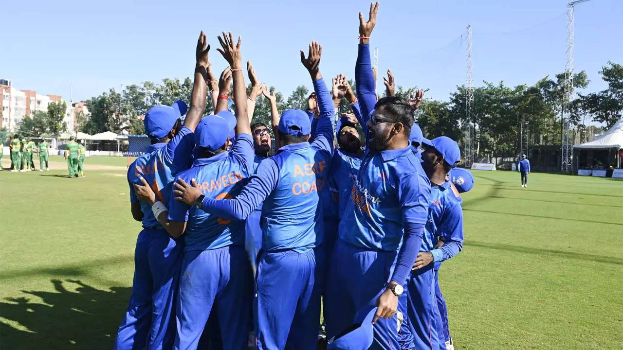 T20 World Cup for the Blind: India beat Bangladesh to claim third  successive title