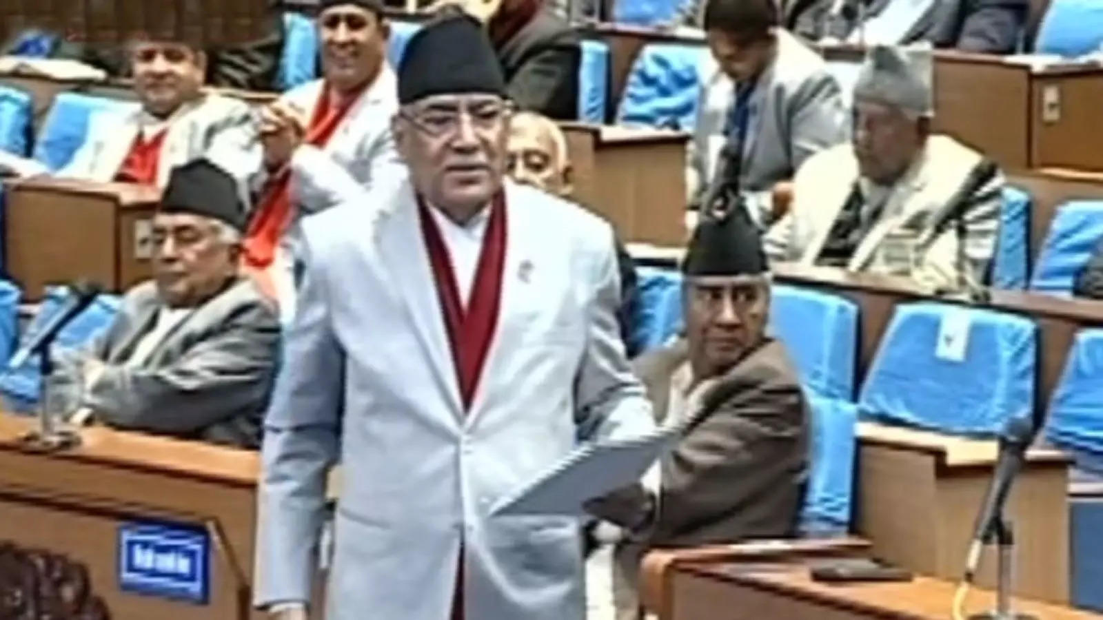 Nepal PM Dahal Secures 99 Votes In Parliament Highest In History