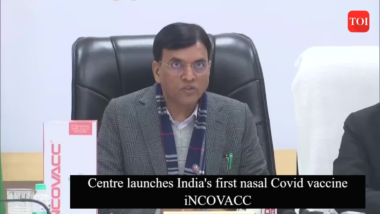 Covid Centre Launches India S First Nasal Covid Vaccine Incovacc