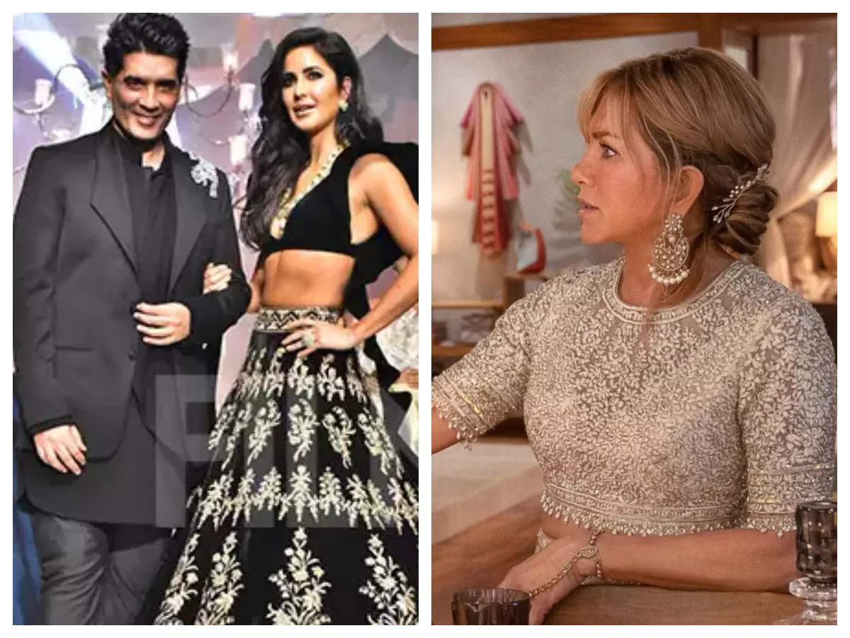 Jennifer Aniston says her Manish Malhotra lehenga in Murder Mystery 2 was  heavy