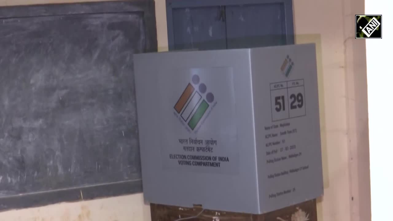 Meghalaya Assembly Elections BJP State Chief Ernest Mawrie Casts Vote