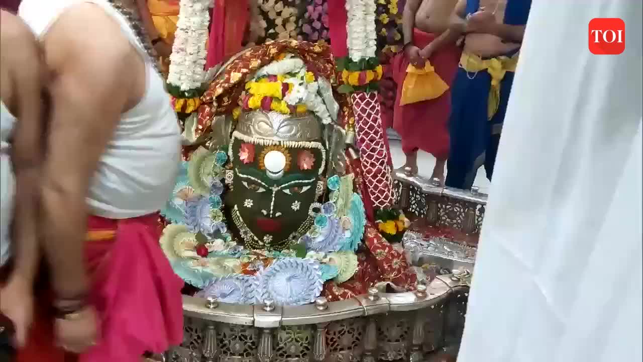 Holi Celebrated During Bhasma Aarti At Shree Mahakaleshwar Temple In Ujjain