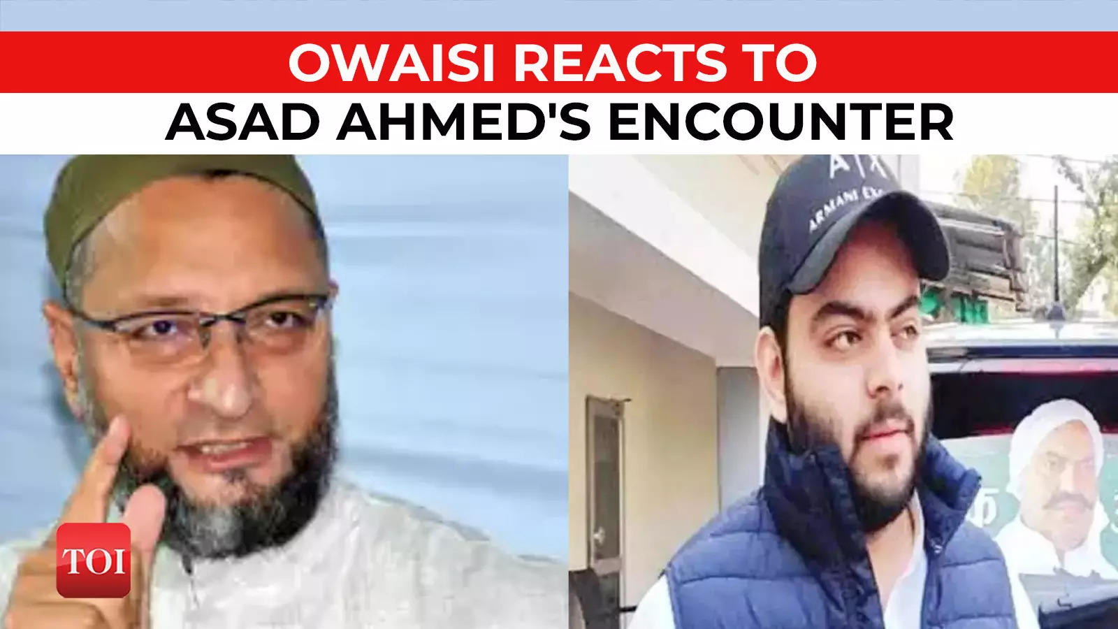 Aimim Chief Asaduddin Owaisi Reacts To Atiq Ahmed Son Asad Ahmeds