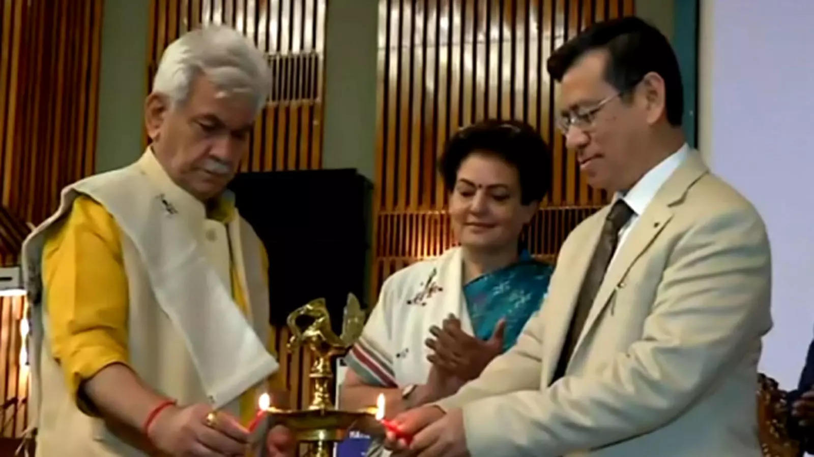 Lg Manoj Sinha Inaugurates National Seminar On Anti Human Trafficking